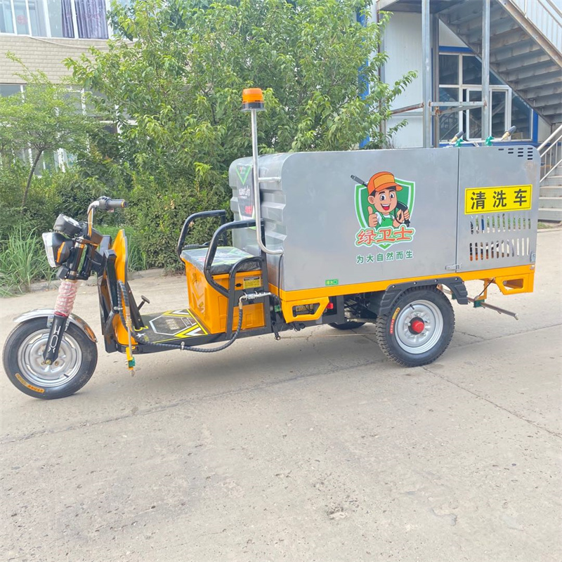 湛江电动高压冲洗车CX700A（不锈钢箱体）