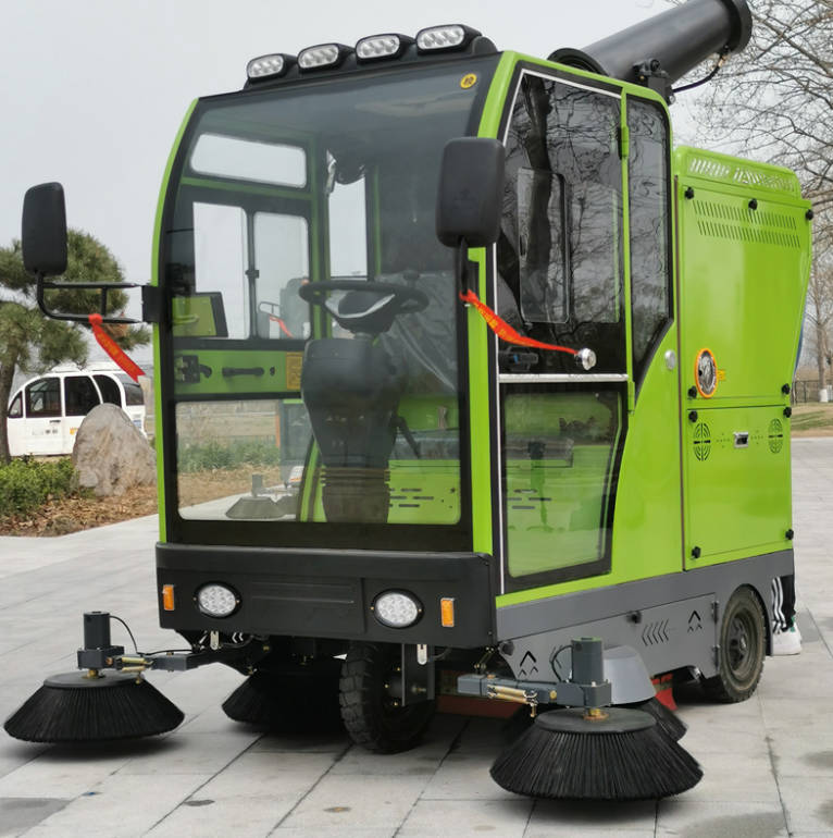 湛江道路清洁广泛应用电动环卫清扫车